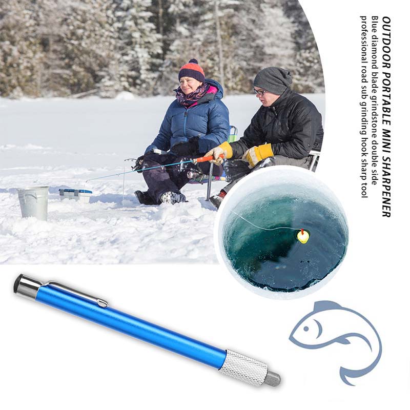 Diamond Dual File Sharpening Rods for Knife and Fishing Hook